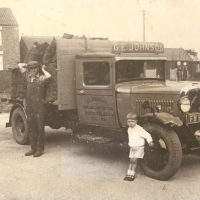 George, Arthur and Cliff Johnson in 1935